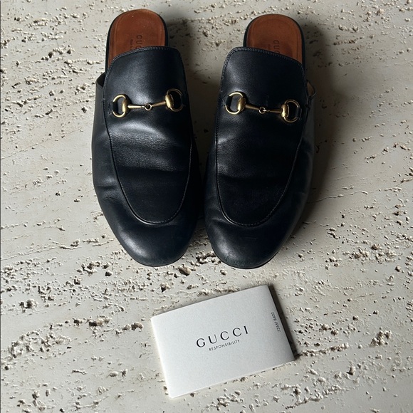 Gucci Princetown leather Slipper | Black - Picture 12 of 14